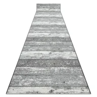 Dywany - CHODNIK podgumowany 133 cm DESKI szary, 133x190 cm - miniaturka - grafika 1