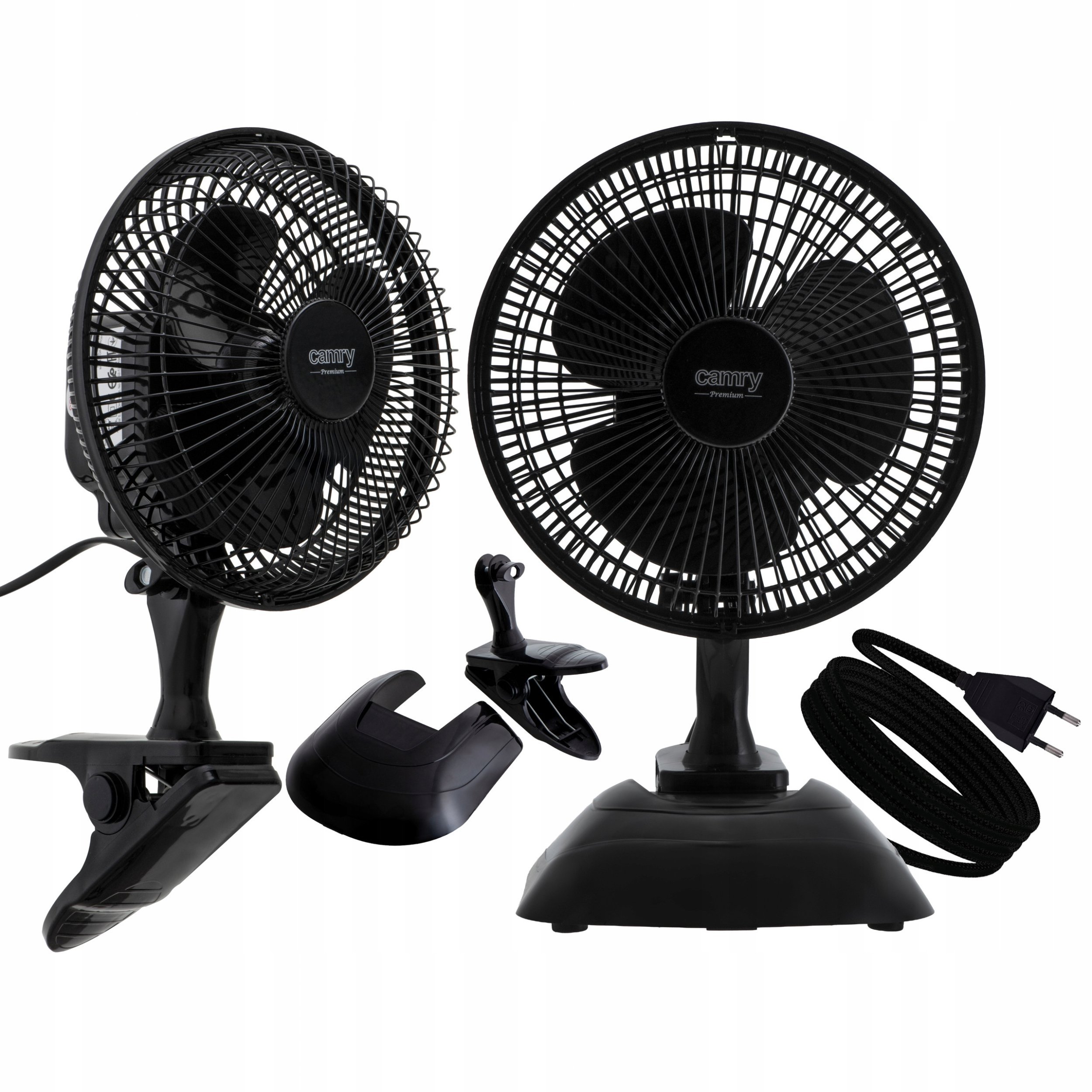 Wentylator CR7340 czarny