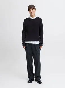 Jack & Jones Sweter w kolorze czarnym - Swetry męskie - miniaturka - grafika 1