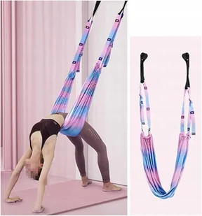 Chusta akrobatyczna do rościągania hamak do jogi uniwersalny - Czapki i chusty sportowe damskie - miniaturka - grafika 1