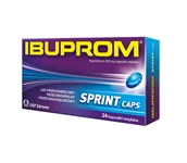 Przeziębienie i grypa - US PHARMACIA SP. Z O.O. Ibuprom Sprint Caps 200 Mg 24 Kapsułki - miniaturka - grafika 1