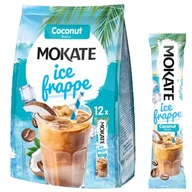 Cappuccino i kawy smakowe - Napój Kawowy Kawa mrożona MOKATE ICE Frappe o smaku kokosa 12szt - miniaturka - grafika 1