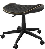 Taborety i hokery - COUGAR Gaming-Hocker Crosser, Schwarz/Gold - miniaturka - grafika 1