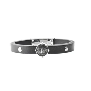 Bransoletka Męska Police S14V102B 21 - 23 cm - Bransolety męskie - miniaturka - grafika 1