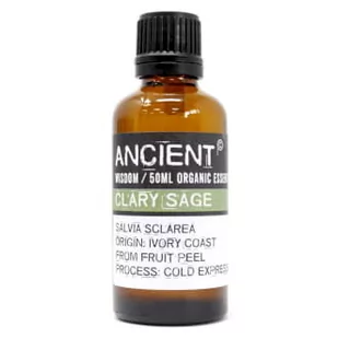 Olejek Eteryczny BIO / ORGANIC - SZAŁWIA MUSZKATOŁOWA - 50ml - Aromaterapia - miniaturka - grafika 1