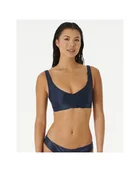 Koszulki i topy damskie - Top RIP CURL Mirage Revo Crop niebieski S - miniaturka - grafika 1