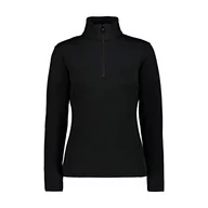 Bluzy damskie - CMP Damska bluza z polaru, Nero, 46, 38E1596 - miniaturka - grafika 1