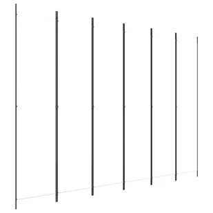 Lumarko Parawan 6-panelowy, biały, 300x220 cm, tkanina! - Parawany - miniaturka - grafika 3