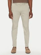 Spodnie męskie - BOSS Spodnie materiałowe P-Kaiton1 50538828 Beżowy Slim Fit - miniaturka - grafika 1