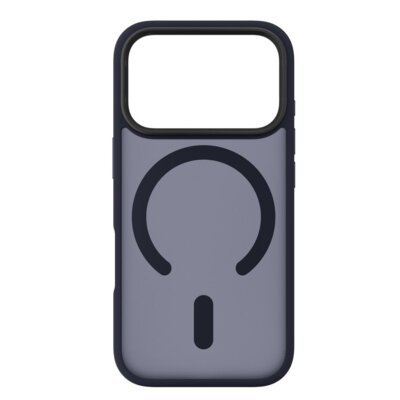 Etui NEXT ONE Midnight Mist Shield MagSafe do Apple iPhone 17 Pro Granatowo-przeźroczysty