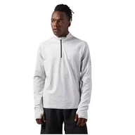 Bluzy sportowe męskie - Bluza sportowa męska Reebok Reflective Speedwick Quarter Zip - miniaturka - grafika 1