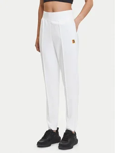 Nike Spodnie dresowe Court DA4722 Biały Slim Fit - Spodnie sportowe damskie - miniaturka - grafika 1