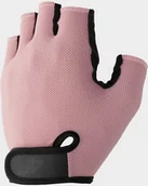 Rękawiczki rowerowe - 4f Rękawiczki rowerowe damskie U058 jasny róż 4FSS23AFGLU058 56S r. L - miniaturka - grafika 1