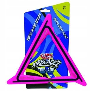 331162 Goliath Trójkąt latający TRIBLADE frisbee różowy - Zabawki i gry sportowe - miniaturka - grafika 1