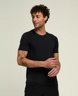 Koszulki sportowe męskie - Koszulka męska Wilson  M Team Seamless Crew Black XL - miniaturka - grafika 1
