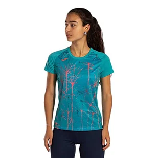 Joma Elite Ix T-shirt damski, turkusowy, S - Koszulki i topy damskie - miniaturka - grafika 1