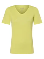 Koszulki i topy damskie - brookshire T-shirt damski Kobiety Bawełna żółty|zielony jednolity, M - miniaturka - grafika 1
