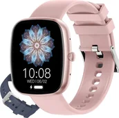 Smartwatch - Gravity GT18-3 Granatowy, Różowy - miniaturka - grafika 1