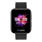 Monitory aktywności - Smartwatch Garett GRC MAXX Black steel - miniaturka - grafika 1