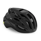 Kaski rowerowe - MET Rivale MIPS kask czarny matowy błyszczący T.L 58-61, dla dorosłych, unisex, nieokreślony, T.A - miniaturka - grafika 1