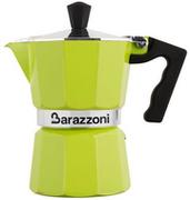 Zaparzacze i kawiarki - Barazzoni Kawiarka Brazzoni Deluxe La Caffetiera 3tz zielona - miniaturka - grafika 1