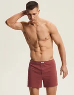 Majtki męskie - Bokserki Classic 43354 Bordo K345 - miniaturka - grafika 1
