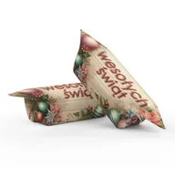 Cukierki - Krówki świąteczne ręcznie zawijane – 1 kg - miniaturka - grafika 1