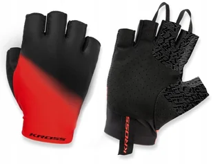 Rękawiczki rowerowe Kross L czerwony - Rękawiczki rowerowe - miniaturka - grafika 1