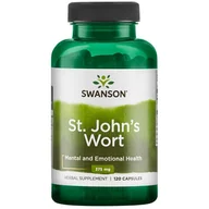 Suplementy naturalne - Swanson St. ziele dziurawca, 375 mg, 120 kapsułek - miniaturka - grafika 1