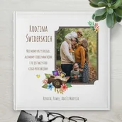 Albumy fotograficzne - Duży album na zdjęcia z Twoim zdjęciem dla pary na ślub rocznicę para - miniaturka - grafika 1