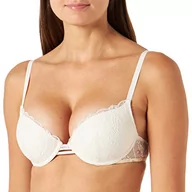 Biustonosze - women'secret Damski biustonosz Push Up, żółty/złoty, 75C - miniaturka - grafika 1