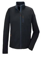 Kurtki męskie - killtec Męska kurtka Powerstretch ze stójką KOS 92 MN FLX JCKT, czarno-niebieska, 4XL, 42800-000 - miniaturka - grafika 1