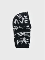 Czapki damskie - Desigual Kominiarka Lettering 22WAHA14 Czarny - miniaturka - grafika 1