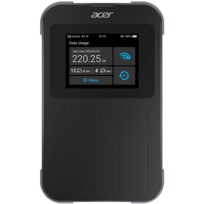 ACER Connect M4 Czarny 2.4 / 5 GHz (DualBand), Gniazdo SIM FF.G2ZTA.004