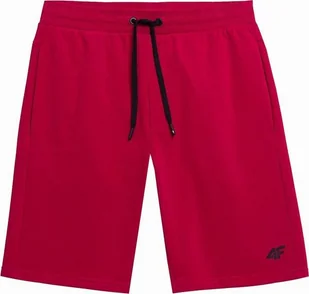 4f Spodenki Cas Czerwony r. L TSHOM156 - Spodnie sportowe męskie - miniaturka - grafika 1