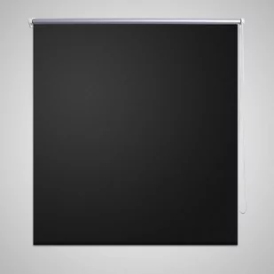 vidaXL vidaXL Roleta przeciwsoneczna 120 x 230 cm Czarna - Rolety - miniaturka - grafika 1