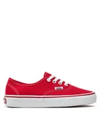 Trampki damskie - Vans Tenisówki Authentic VN000EE3RED Czerwony - miniaturka - grafika 1