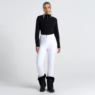 Spodnie damskie - Dare 2b - Damskie Spodnie Narciarskie Sleek Iii Biały, Rozmiar: 42R - miniaturka - grafika 1