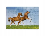 Puzzle - Puzzle 30/70/96/110 Elementów Sublimacja + Eko Pudełko Konie Różne Grafiki - miniaturka - grafika 1