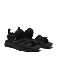 Sandały męskie - Męskie Sandały TIMBERLAND GARRISON TRAIL WEB SANDAL TB0A2E4G0151 – Czarny - miniaturka - grafika 1