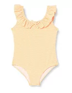 Stroje kąpielowe - NAME IT Nmfziline kostium kąpielowy dla dziewcząt, pomarańczowy (Orange Pop), 86/92 cm - miniaturka - grafika 1