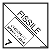 Systemy ekspozycyjne i znaki informacyjne - MB027 MATERIAŁY I PRZEDMIOTY WYBUCHOWE. MATERIAŁ ROZSZCZEPIALNY KLASY 7, FN - FOLIA SAMOPRZYLEPNA; (150X150MM) - miniaturka - grafika 1