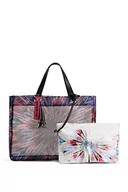 Torebki damskie - Desigual Womens BOLS_CALEIDOSCOPE ME Shopping Bag, Blue, One Size - miniaturka - grafika 1