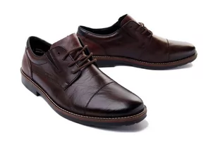 RIEKER 15320-25 brown, półbuty męskie - Rieker - Półbuty męskie - miniaturka - grafika 1