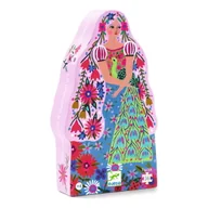 Puzzle - Puzzle tekturowe KSIĘŻNICZKA I PAW 36 el. DJ07300 - miniaturka - grafika 1