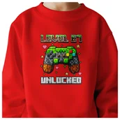 Bluzy dla dziewczynek - BLUZA DZIECIĘCA 67 SIX SEVEN VIRAL DLA CHŁOPCA DZIEWCZYNKI 122-128 - miniaturka - grafika 1