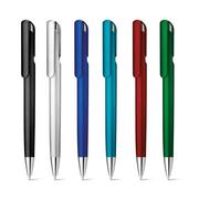 Długopisy - Długopis z klipsem - miniaturka - grafika 1