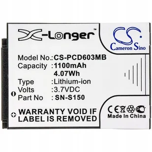 Cameron Sino Philips SCD603 SN-S150 1100mAh 4.07Wh Li-Ion 3.7V Cameron Sino) - Inne akcesoria do pielęgnacji dzieci - miniaturka - grafika 1