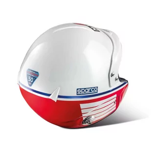 Kask otwarty z interkomem Sparco RJ-I Martini Racing Logo (FIA) - Kaski do sportów motorowych - miniaturka - grafika 3