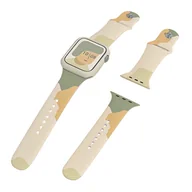 Akcesoria do smartwatchy - Hurtel Strap Moro opaska do Apple Watch 7 / 6 / SE / 5 / 4 / 3 / 2 (45mm / 44mm / 42mm) silokonowy pasek bransoletka do zegarka moro (6) - miniaturka - grafika 1